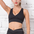 Modische Sportbekleidung Hersteller Training Kleidung Custom Women Fitness Sport tragen BH Top Verstellbare Yoga BH